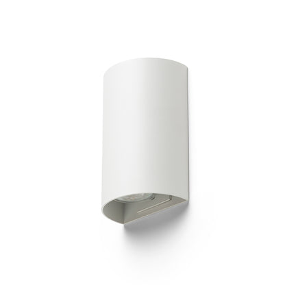 CAPRI R nástěnná česaná mosaz 230V LED GU10 2x9W