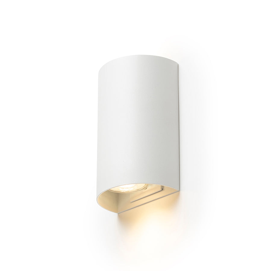 CAPRI R nástěnná česaný bronz 230V LED GU10 2x9W