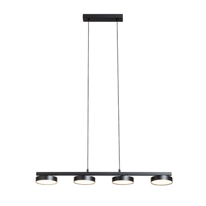 ARETHA IV závěsná černá 230V LED 4x12W 3000K