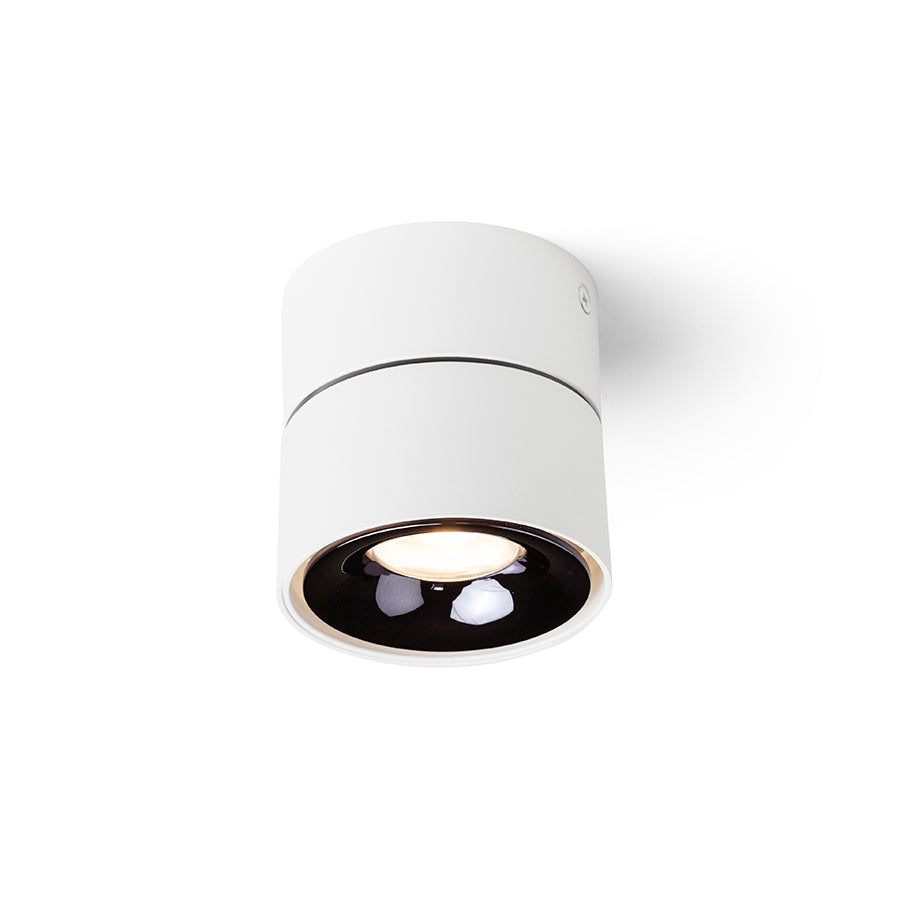ALBANO přisazená černá/zlatá 230V LED 5W 24° 3000K