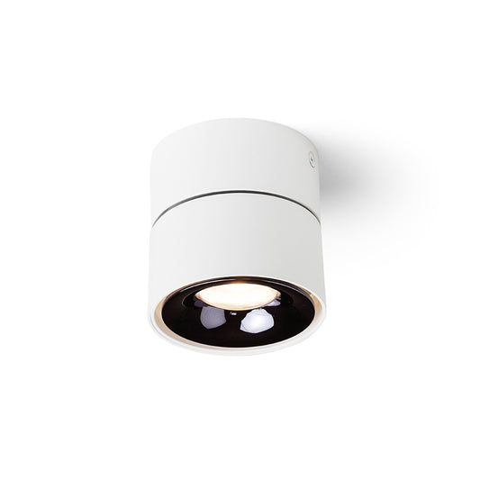 ALBANO přisazená černá/zlatá 230V LED 5W 24° 3000K