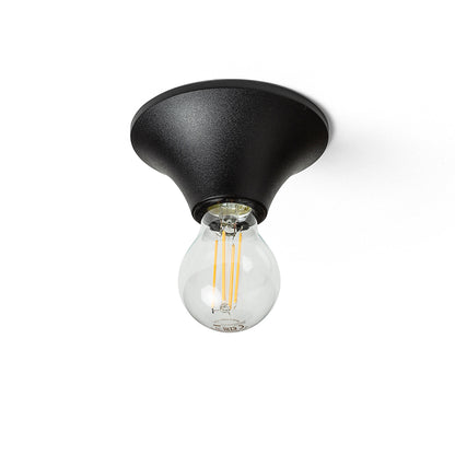 BOY stropní černá plast 230V LED E27 11W IP44