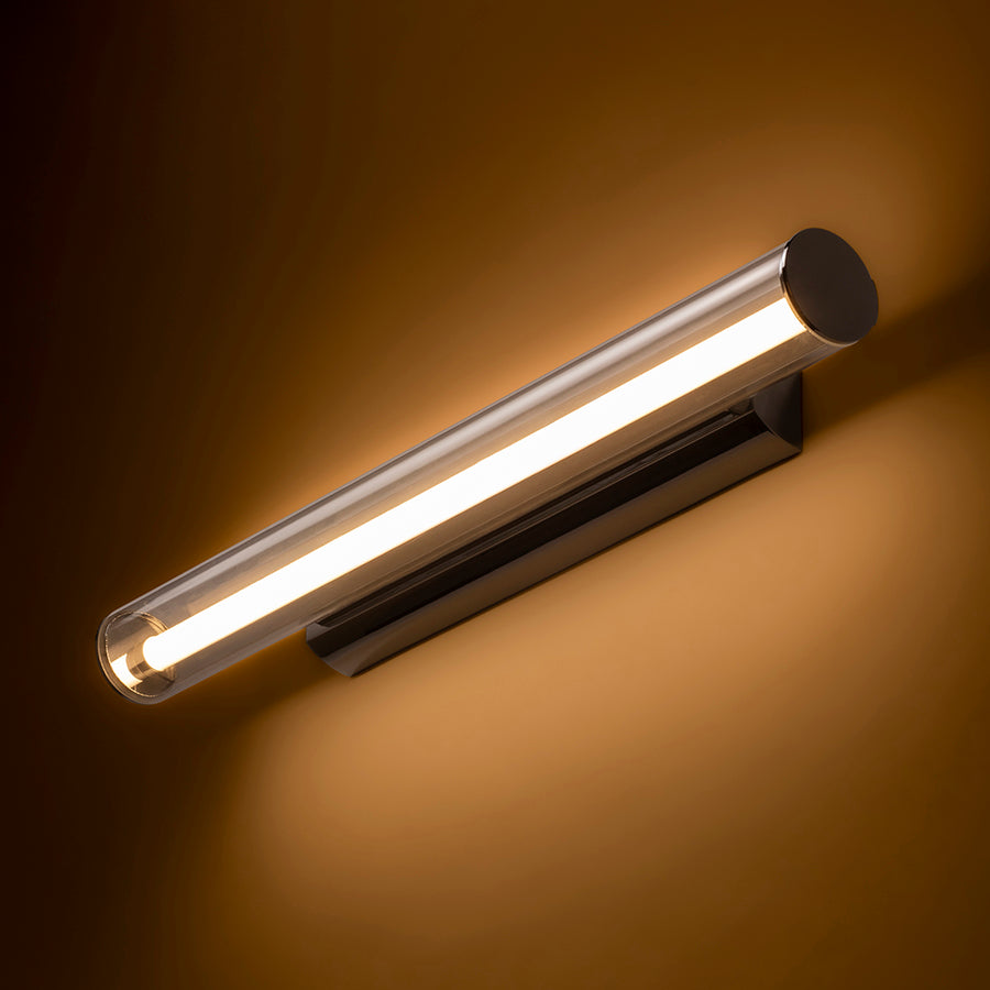 RIVIER LED 59 nástěnná chrom/čirý akryl 230V LED 12W 3000K