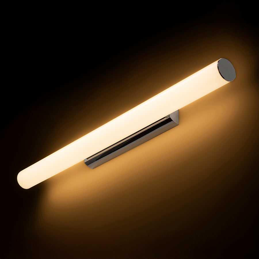 RIVIER LED 89 nástěnná chrom/mléčný akryl 230V LED 30W 3000K