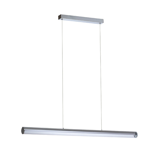 RIVIER LED I závěsná chrom/čirý akryl 230V LED 24W 3000K