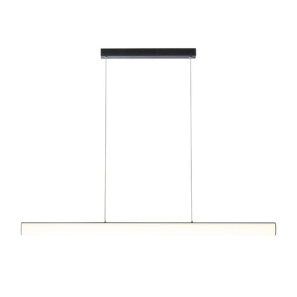 RIVIER LED I závěsná černá/mléčný akryl 230V LED 24W 3000K
