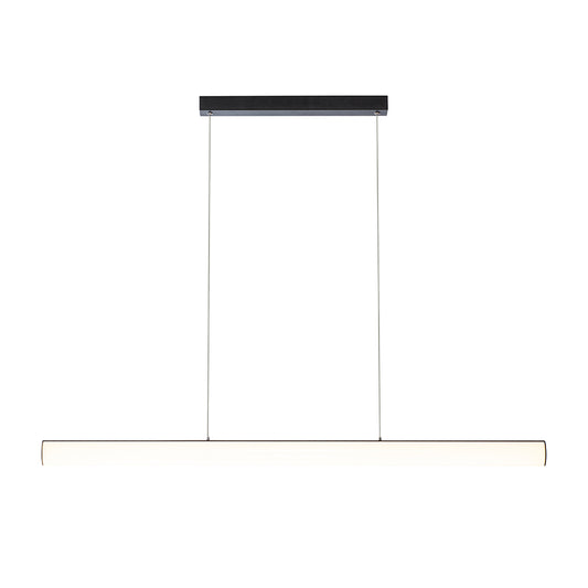 RIVIER LED I závěsná černá/mléčný akryl 230V LED 24W 3000K