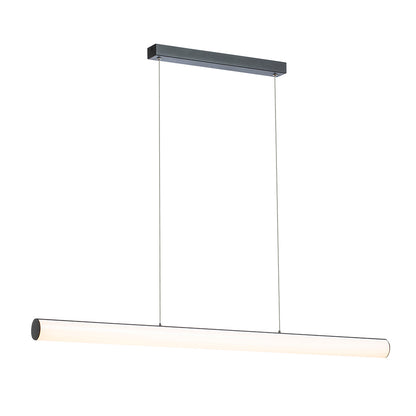 RIVIER LED I závěsná černá/mléčný akryl 230V LED 24W 3000K