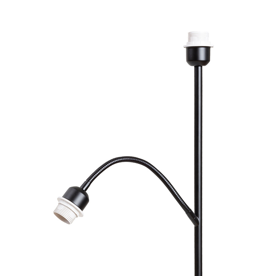 PAMPA stojanový podstavec černá 230V LED E27 11+7W
