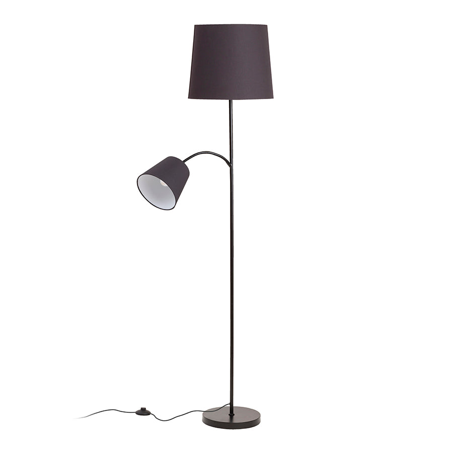 PAMPA stojanový podstavec černá 230V LED E27 11+7W