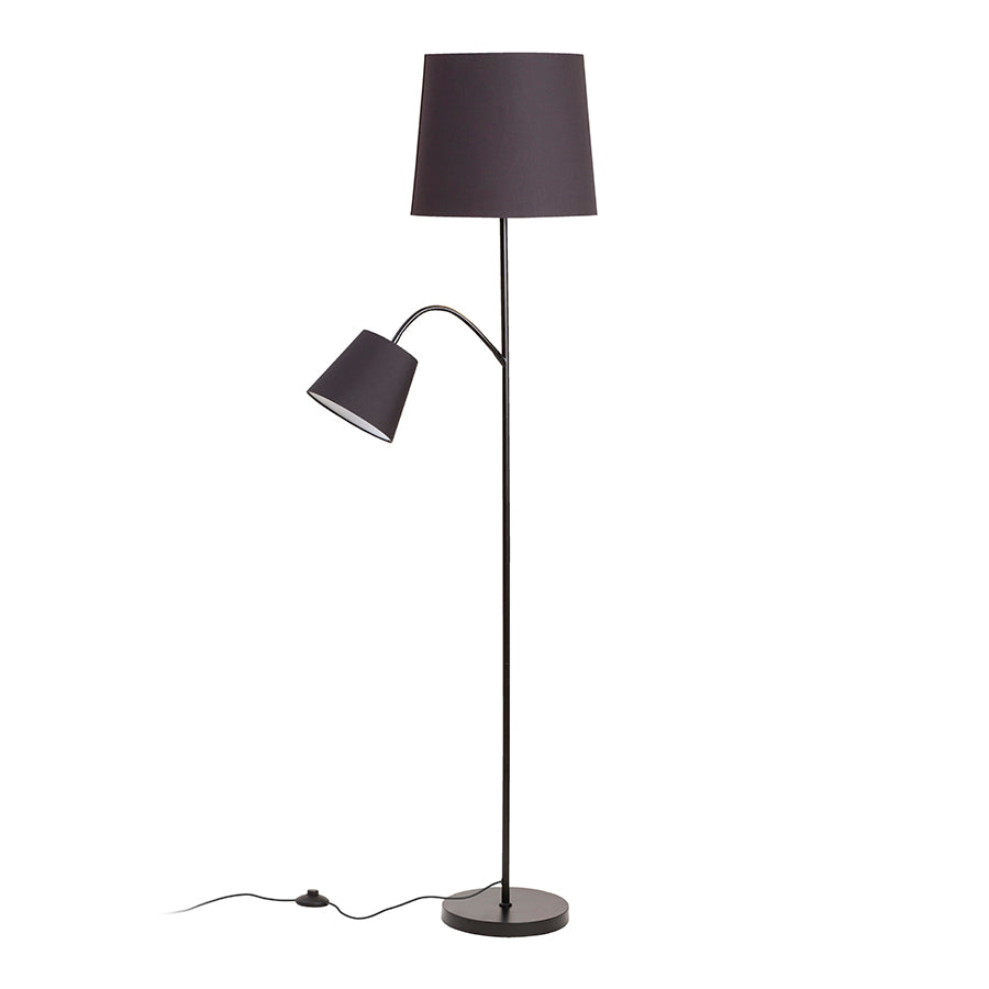 PAMPA stojanový podstavec černá 230V LED E27 11+7W