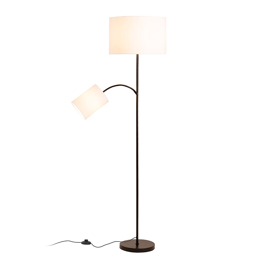PAMPA stojanový podstavec černá 230V LED E27 11+7W