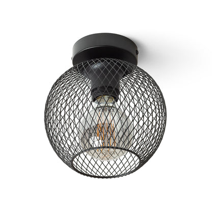 COSIR 18 stropní černá 230V LED E27 11W