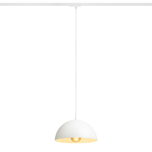 GLADYS 30 pro jednookr. lištu bílá/bílá 230V LED E27 15W