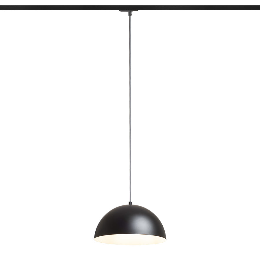 GLADYS 30 pro jednookr. lištu černá/bílá 230V LED E27 15W