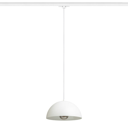 GLADYS 30 pro tříokr. lištu bílá/bílá 230V LED E27 15W