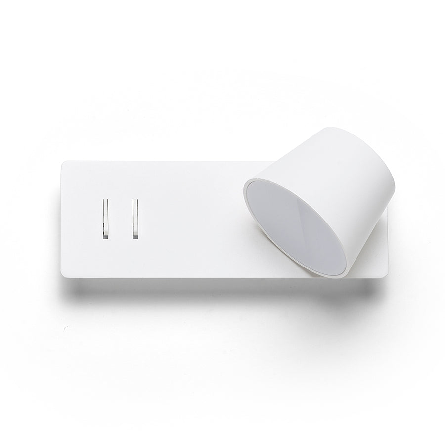 AMADEUS nástěnná s podsvícením bílá 230V LED 4+6W 3000K