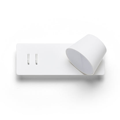 AMADEUS nástěnná s podsvícením bílá 230V LED 4+6W 3000K