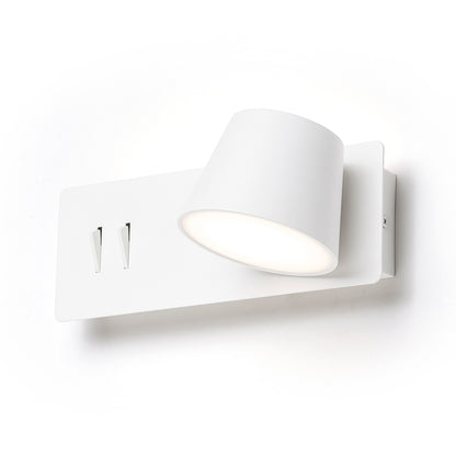 AMADEUS nástěnná s podsvícením bílá 230V LED 4+6W 3000K