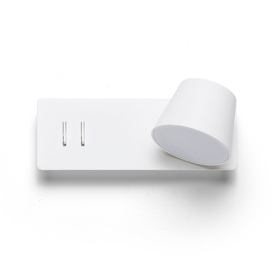AMADEUS nástěnná s podsvícením bílá 230V LED 4+6W 3000K