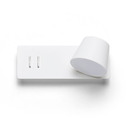 AMADEUS nástěnná s podsvícením bílá 230V LED 4+6W 3000K