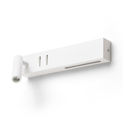 ODEON nástěnná s podsvícením bílá 230V LED 8+3W 30° 3000K