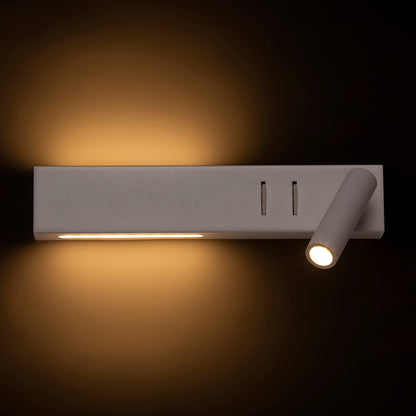 ODEON nástěnná s podsvícením bílá 230V LED 8+3W 30° 3000K