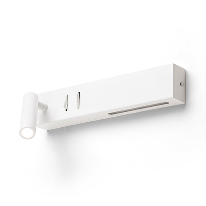 ODEON nástěnná s podsvícením bílá 230V LED 8+3W 30° 3000K