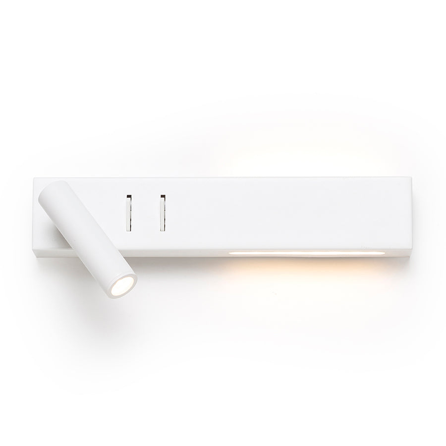 ODEON nástěnná s podsvícením bílá 230V LED 8+3W 30° 3000K