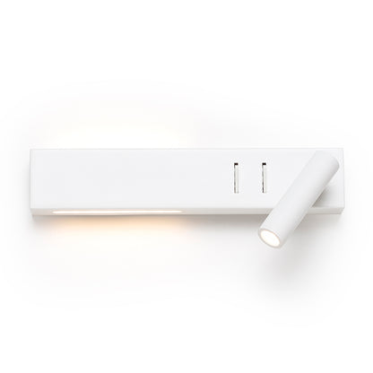 ODEON nástěnná s podsvícením bílá 230V LED 8+3W 30° 3000K