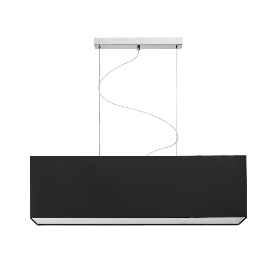 LOPE 80/23 stínidlo Polycotton černá/bílé PVC max. 23W