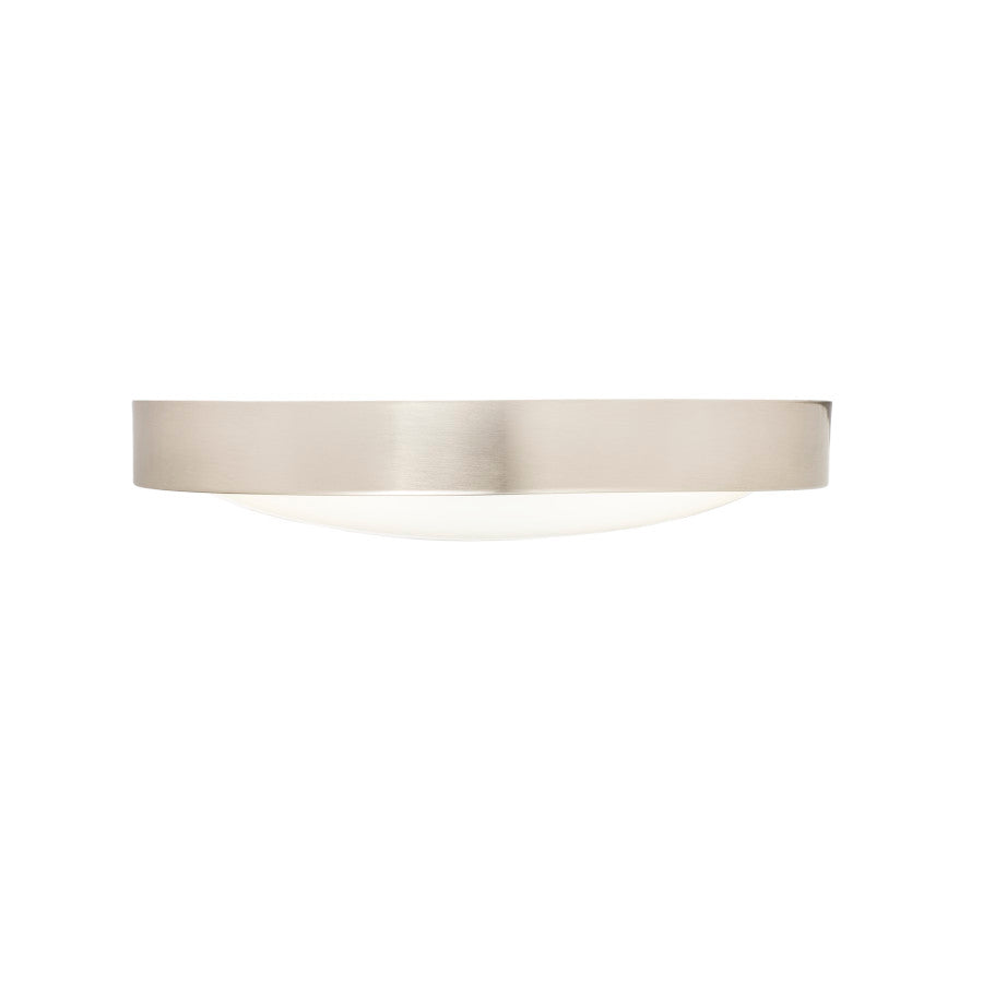 BARRY LED stropní matný nikl 230V LED 12W IP44 3000K