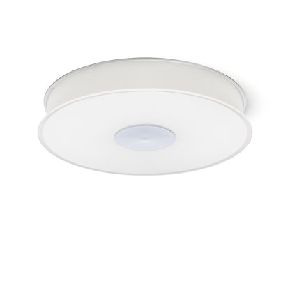ASTERI LED stropní satinované sklo/chrom 230V LED 35W 3000K