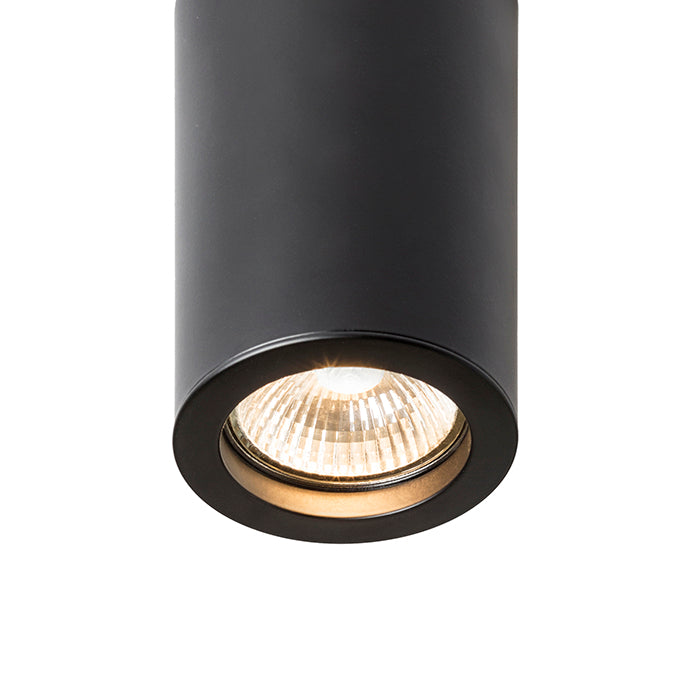 MOMA stropní černá 230V LED GU10 9W