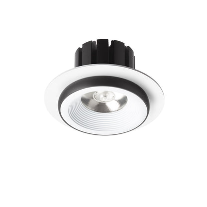 SHARM R I zápustná bílá/černá 230V LED 10W 24° 3000K