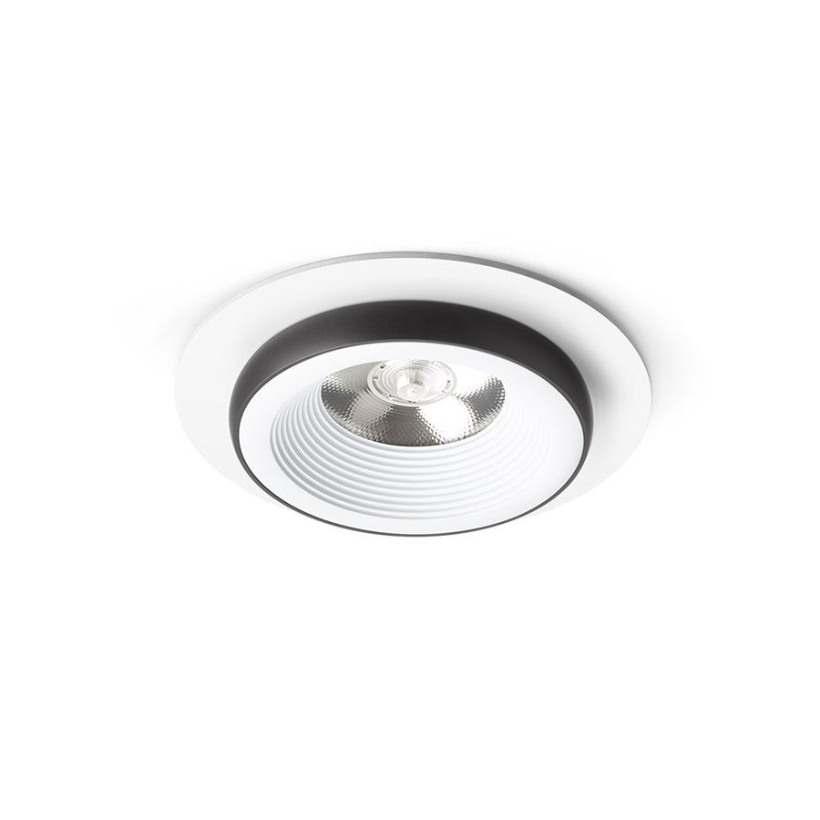 SHARM R I zápustná bílá/černá 230V LED 10W 24° 3000K
