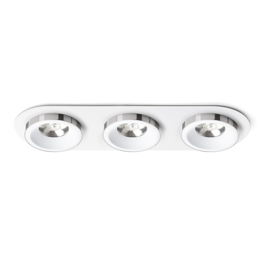 SHARM R III zápustná bílá chrom 230V LED 3x10W 24° 3000K