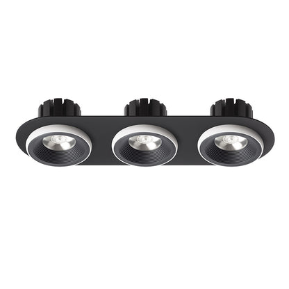 SHARM R III zápustná černá/bílá 230V LED 3x10W 24° 3000K