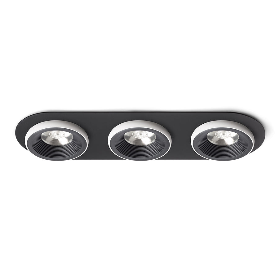 SHARM R III zápustná černá/bílá 230V LED 3x10W 24° 3000K