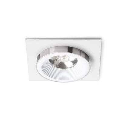 SHARM SQ I zápustná bílá chrom 230V LED 10W 24° 3000K