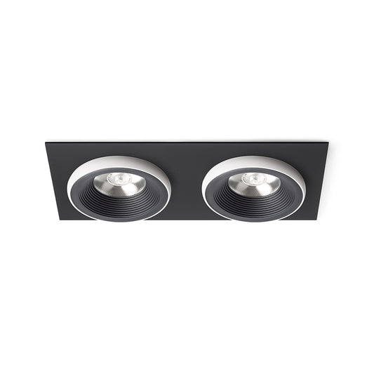 SHARM SQ II zápustná černá/bílá 230V LED 2x10W 24° 3000K