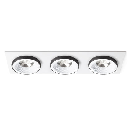 SHARM SQ III zápustná bílá/černá 230V LED 3x10W 24° 3000K