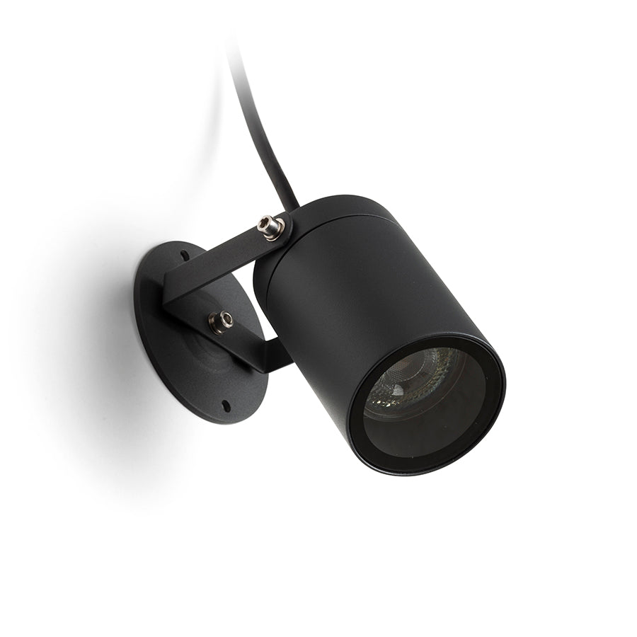 NAVONA přisazená antracitová 230V LED GU10 8W IP65