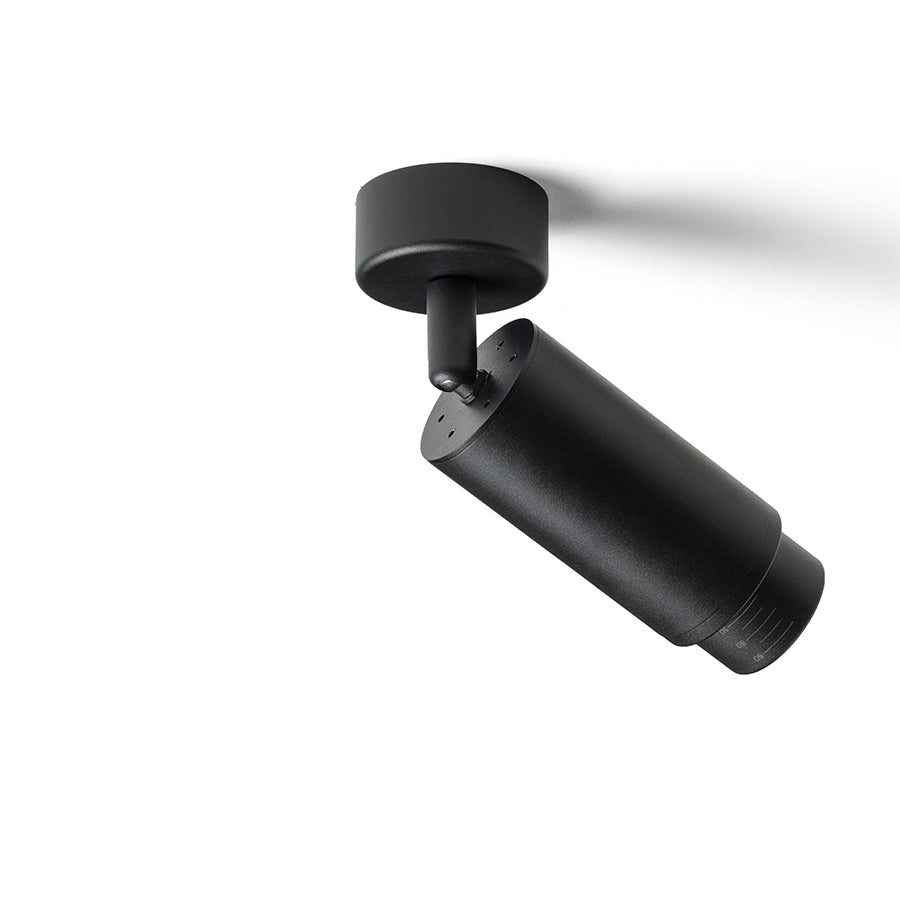 OPTIMUS 2 ZOOM stropní černá 230V LED GU10 9W 25 65°