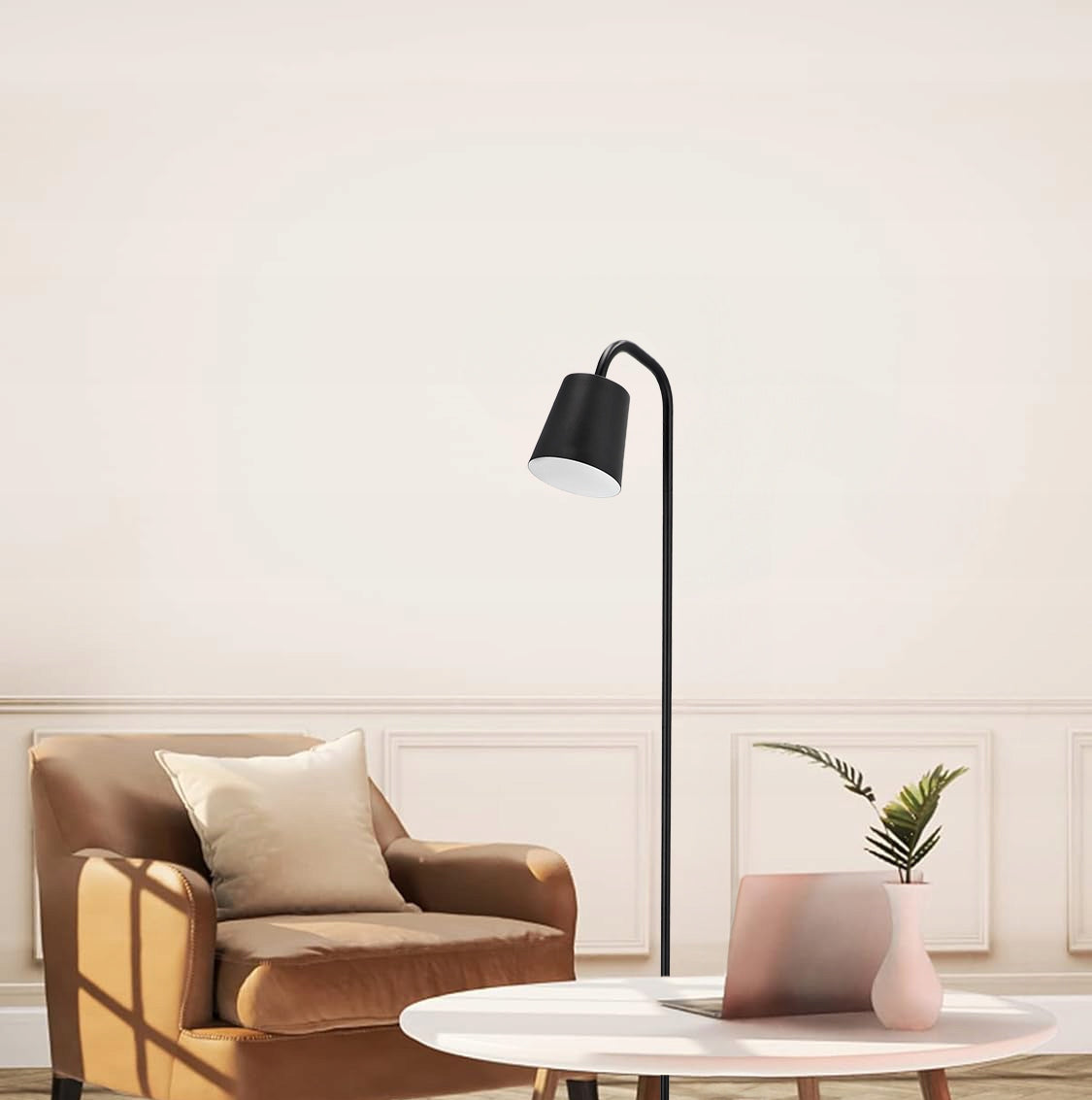 Stojací lampa E27 163 cm