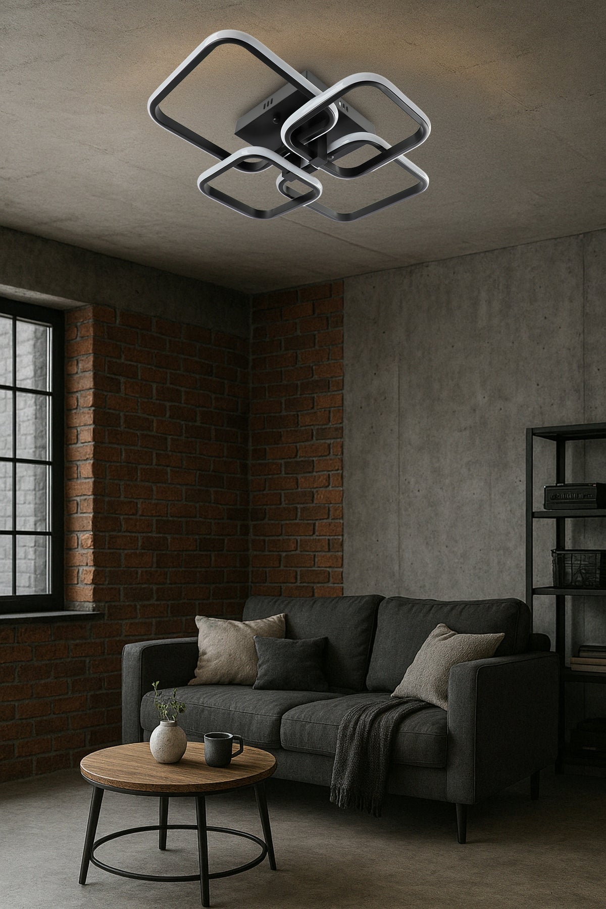 Kancelářské závěsné LED svítidlo 45 W, 4050 lm, CCT, 3 režimy barvy světla