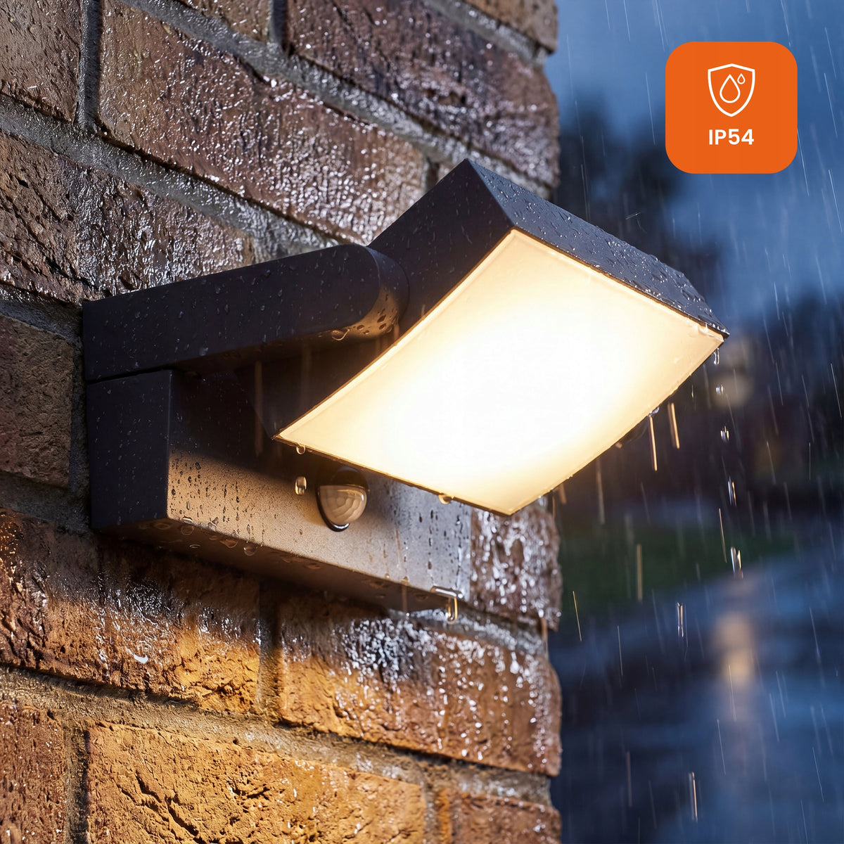 LED fasádní svítidlo 24 W, 3 režimy barvy světla