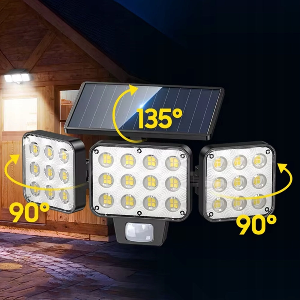 LED solární pouliční svítidlo