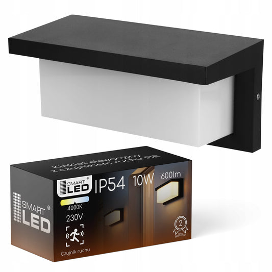 LED fasádní svítidlo 10 W, 600 lm, IP54