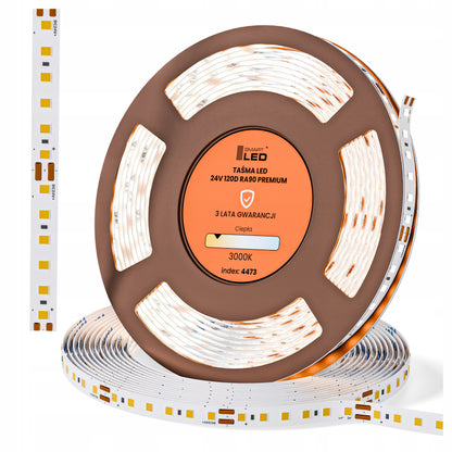 LED pásek 24 V, 3000 K, 1 m – teplá bílá